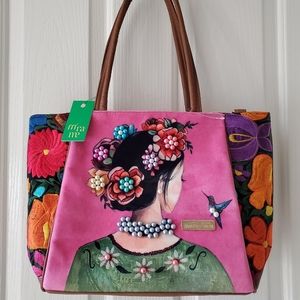 Beautiful colorful purse